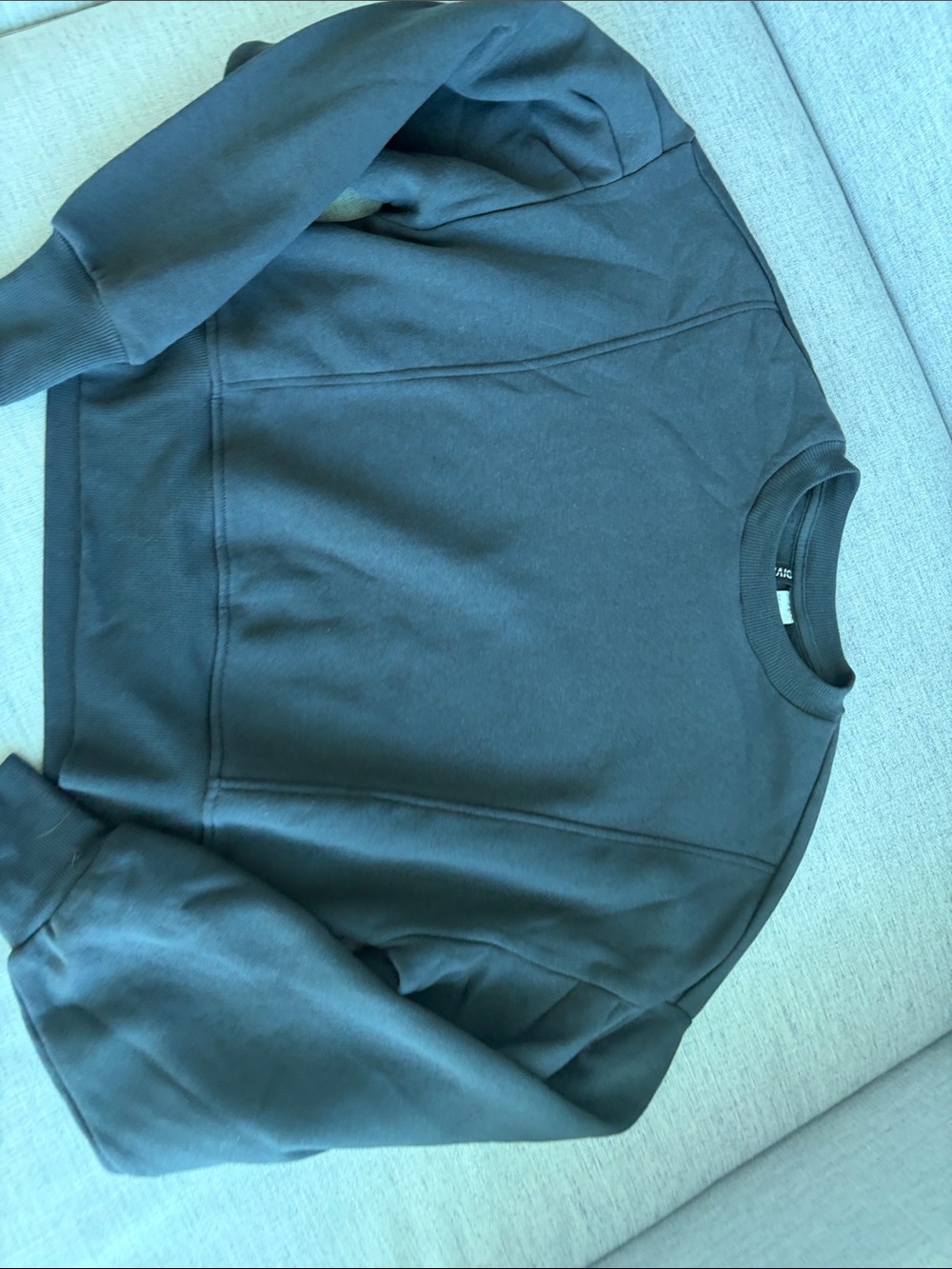 Women's Short Comfy Gray Sweater